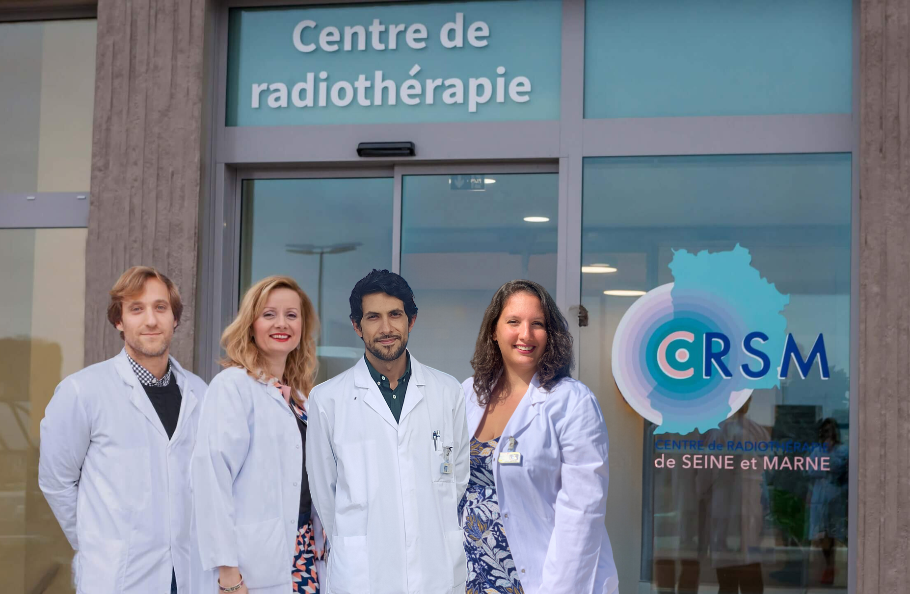 L'équipe de l'établissement de santé du CRSM